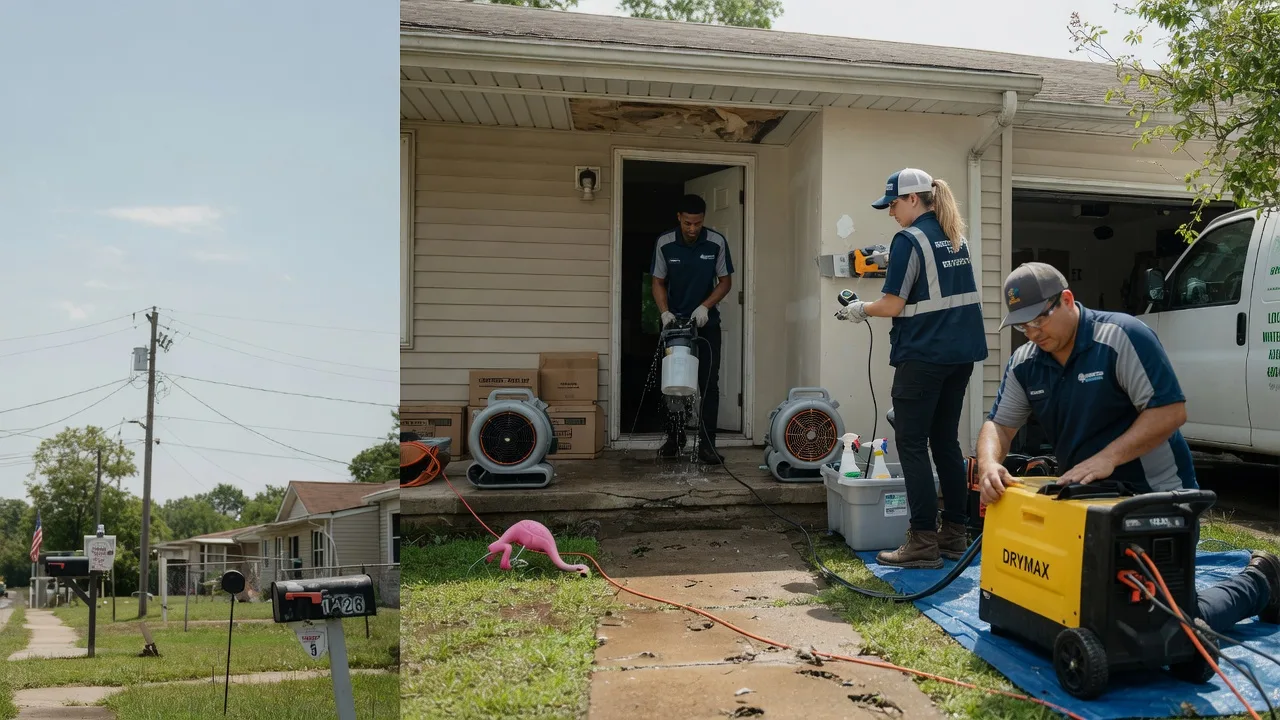 Storm Damage Water Removal in Gilbertsville, KY near me